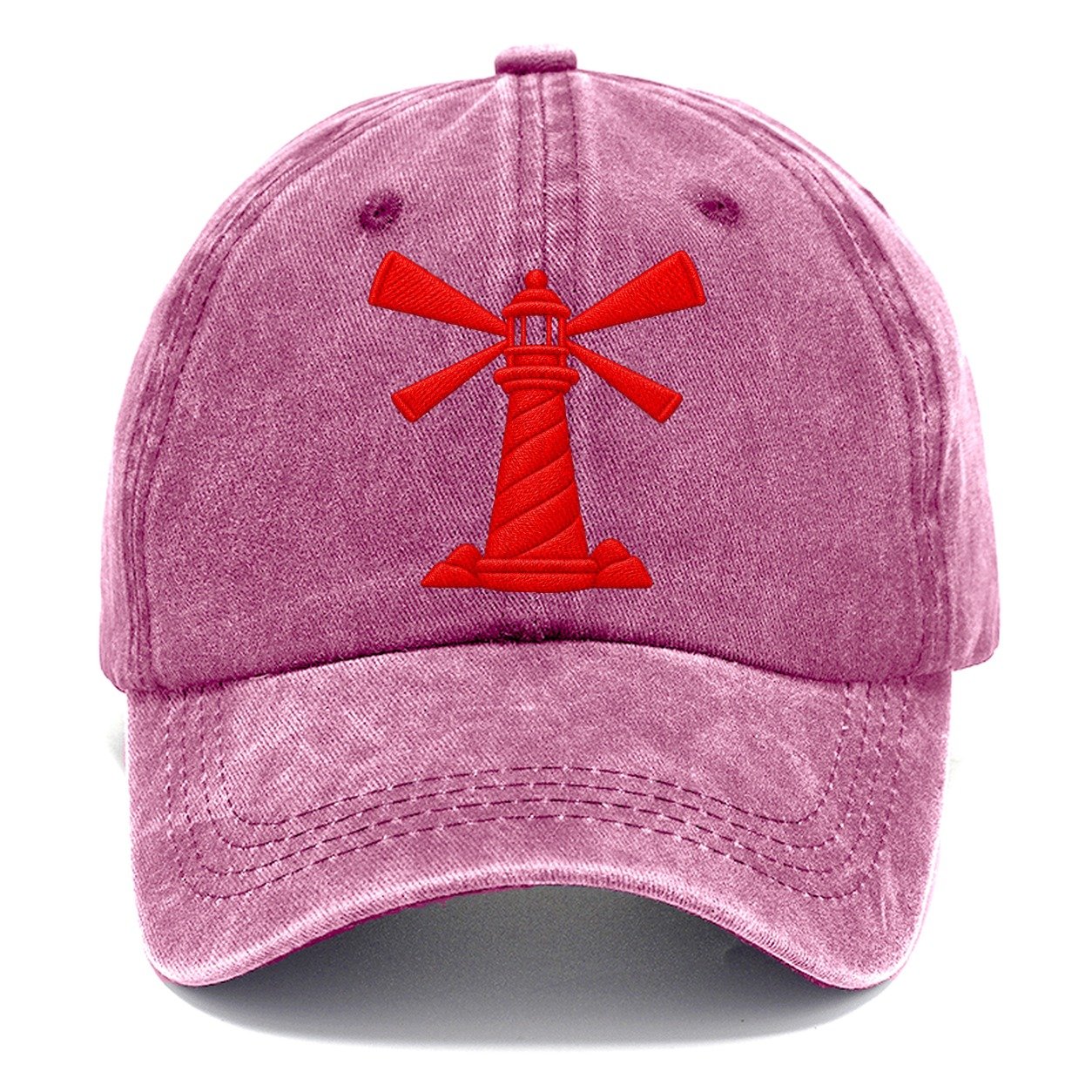 Lighthouse Crossing Beams Micro Motion Mark Classic Cap – Dusty Rose
