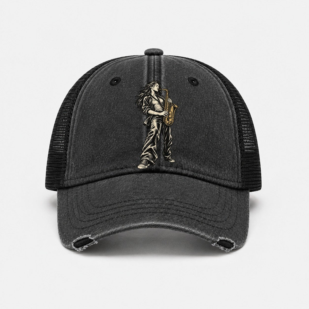 Black — front view