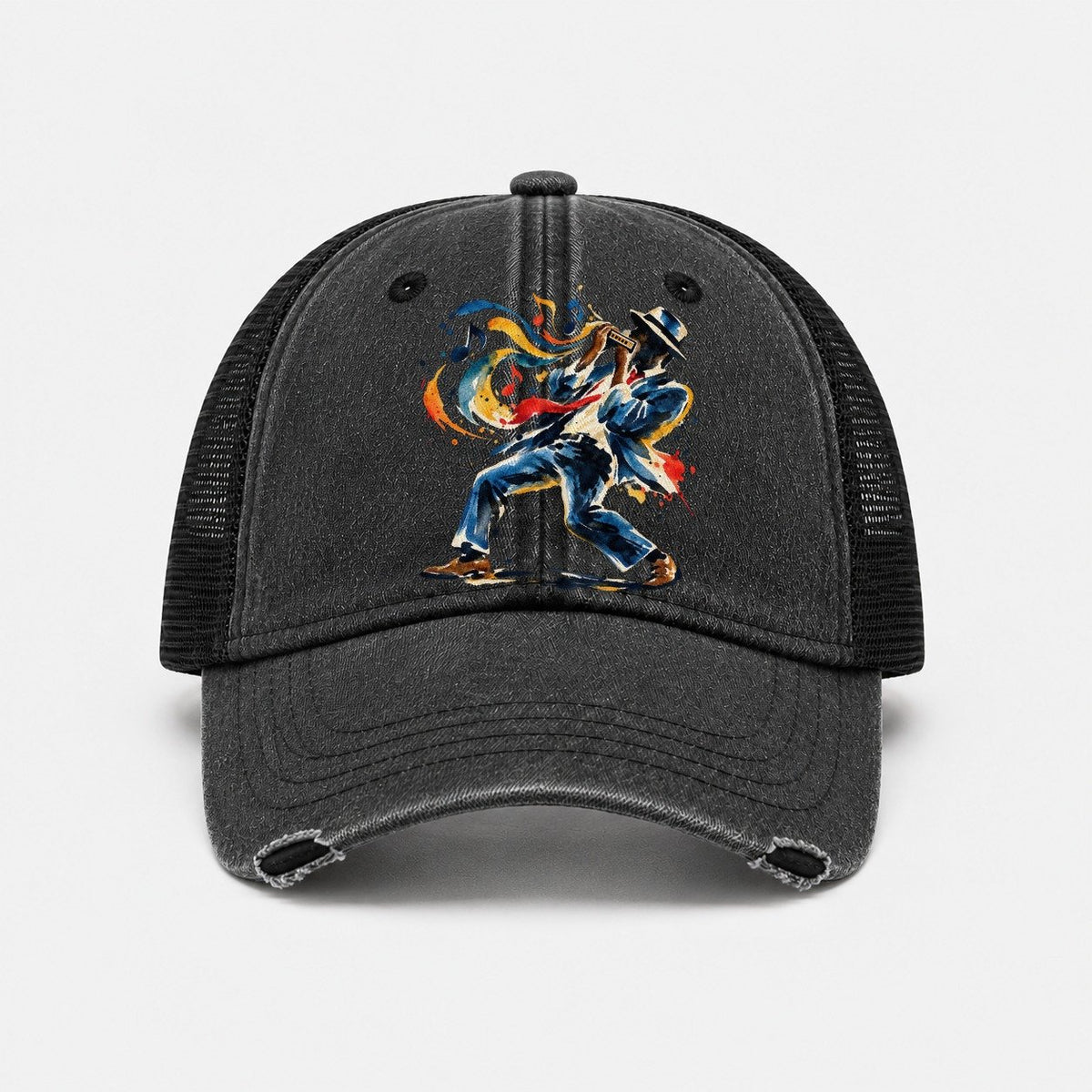 Black — front view