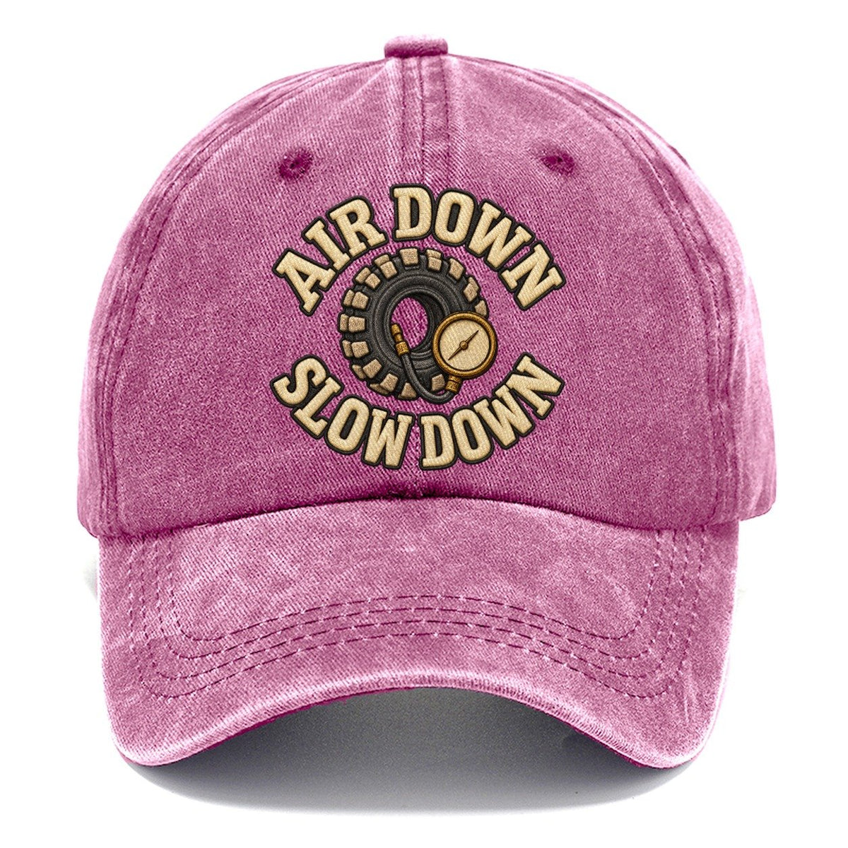 Air Down Slow Down Off Roading And Overlanding Classic Cap – Dusty Rose