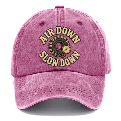 Air Down Slow Down Off Roading And Overlanding Classic Cap – Dusty Rose