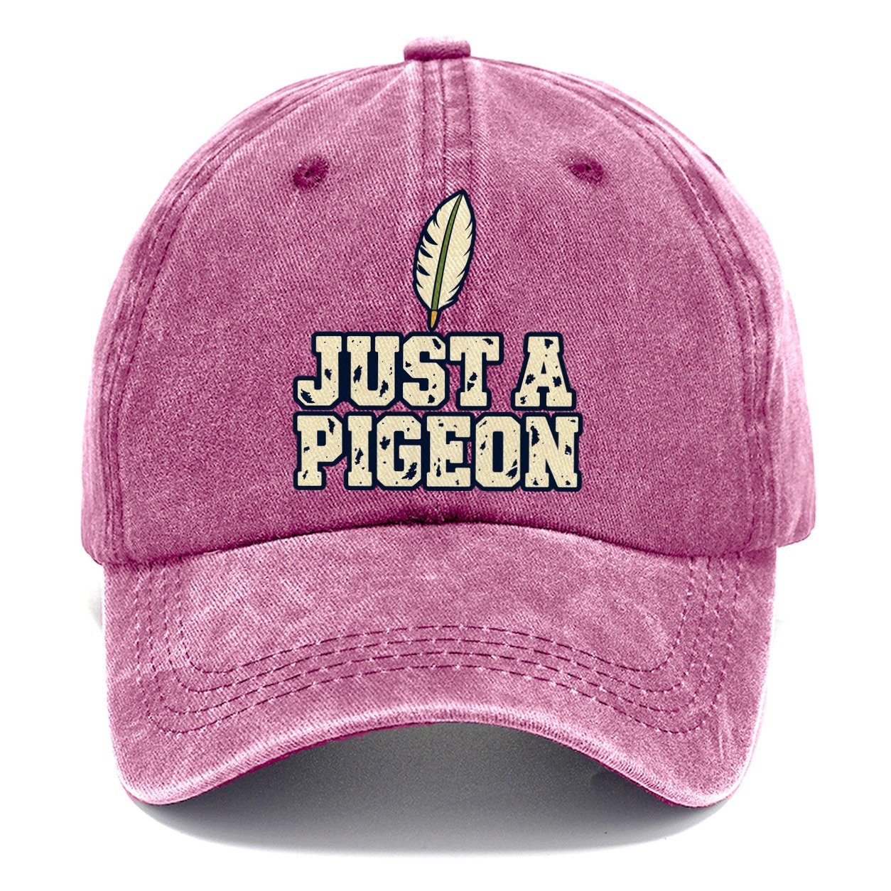 Just A Pigeon Birdwatching Classic Cap – Dusty Rose