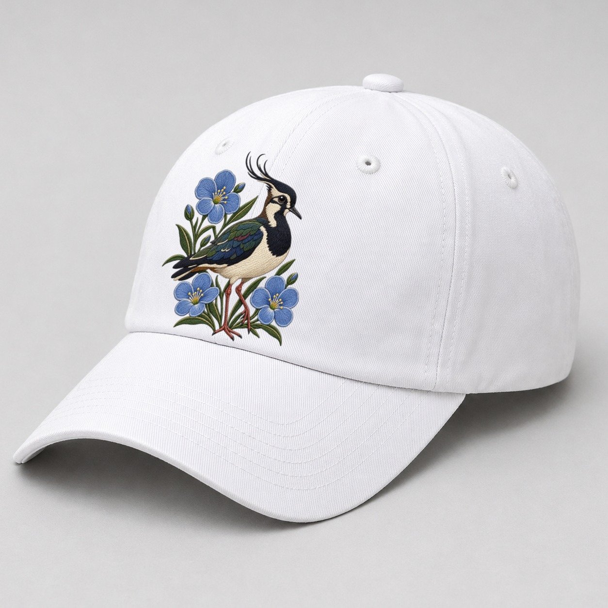 White — angle view