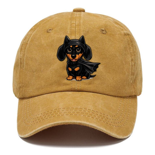 Dachshund Dark Knight Classic Cap – Golden Harvest