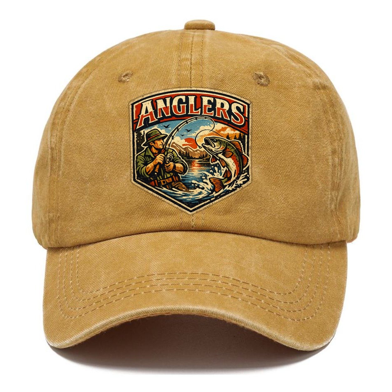 Anglers Classic Cap – Golden Harvest