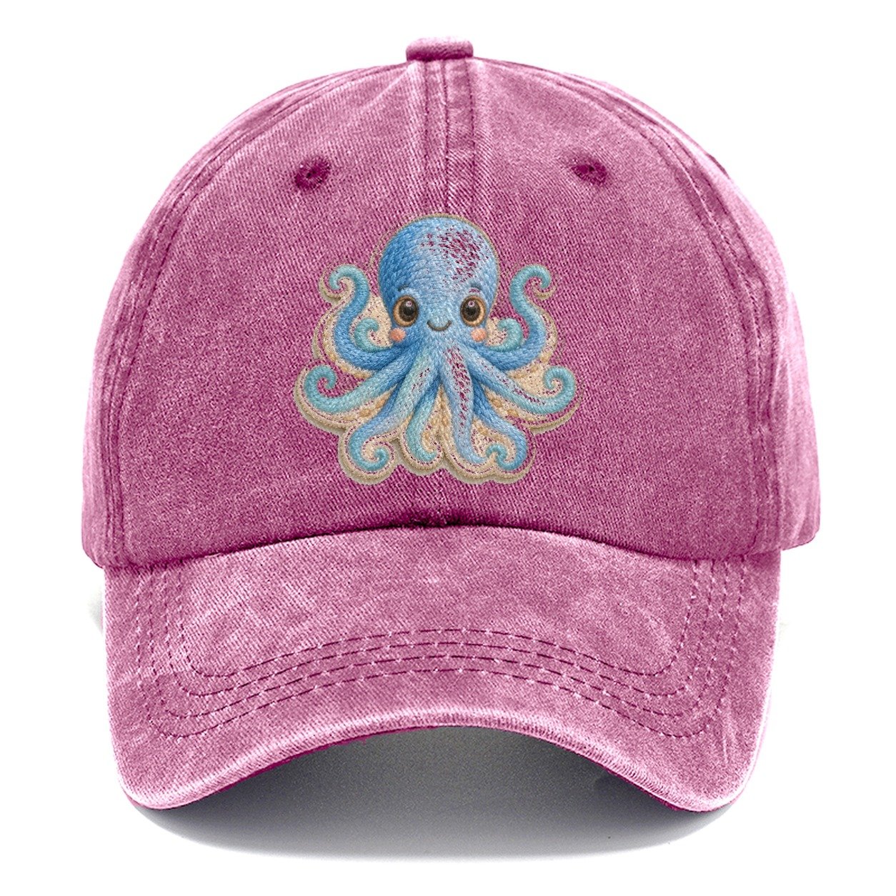 Pufferfish Puff Hello Sea Sprite Classic Cap – Dusty Rose