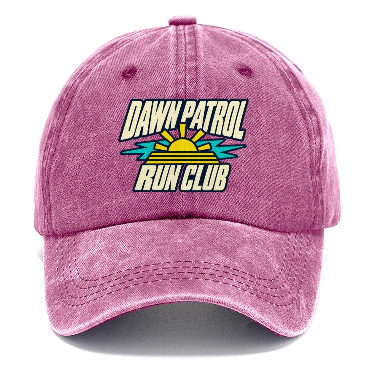 Dawn Patrol Run Club 90S Running Clubs Classic Cap – Dusty Rose
