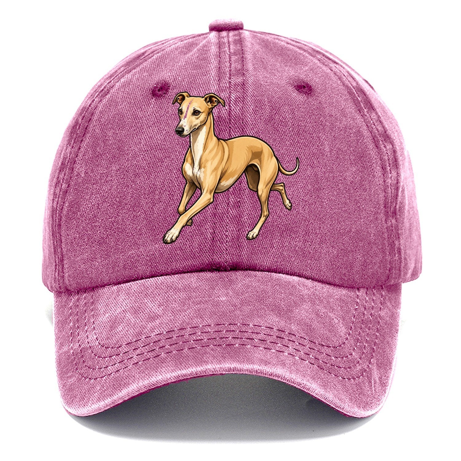Fawn Whippet Classic Cap – Dusty Rose