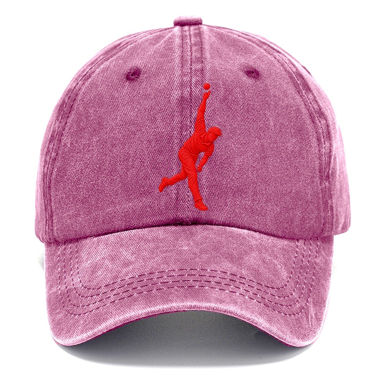 Cricket Fast Bowler Release Micro Motion Mark Classic Cap – Dusty Rose