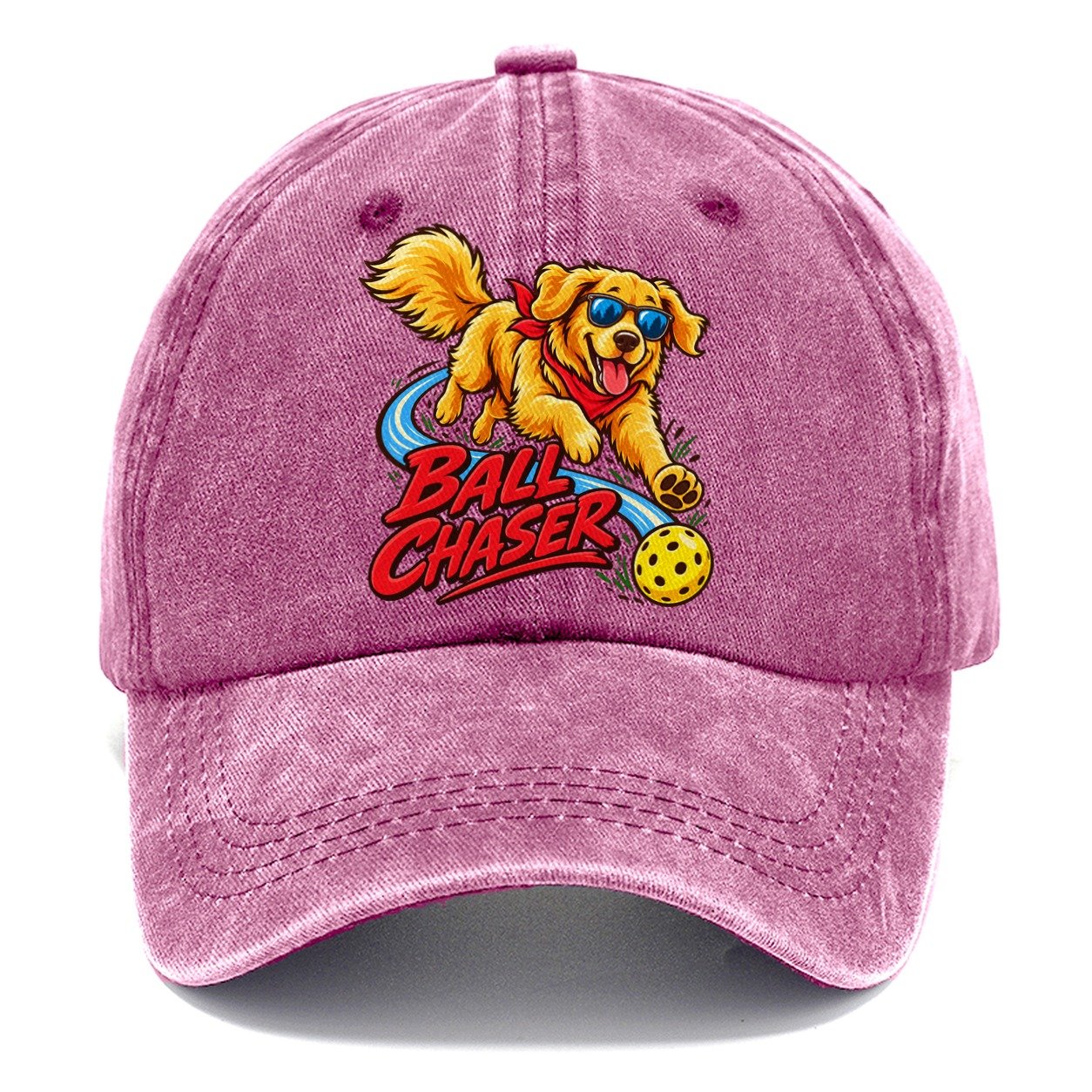Ball Chaser Pickleball Life Classic Cap – Dusty Rose