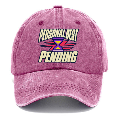 Personal Best Pending 90S Running Clubs Classic Cap – Dusty Rose