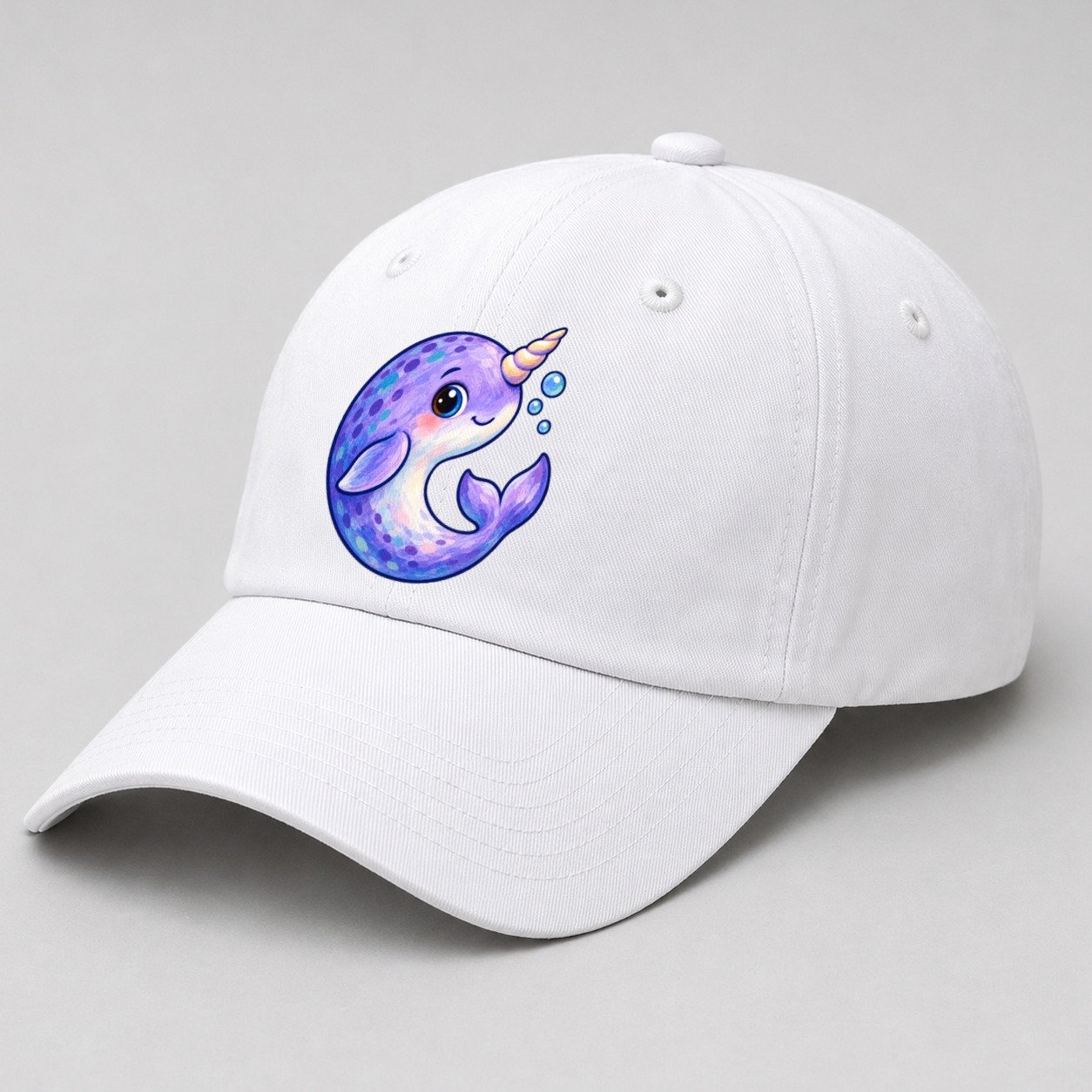 White — angle view