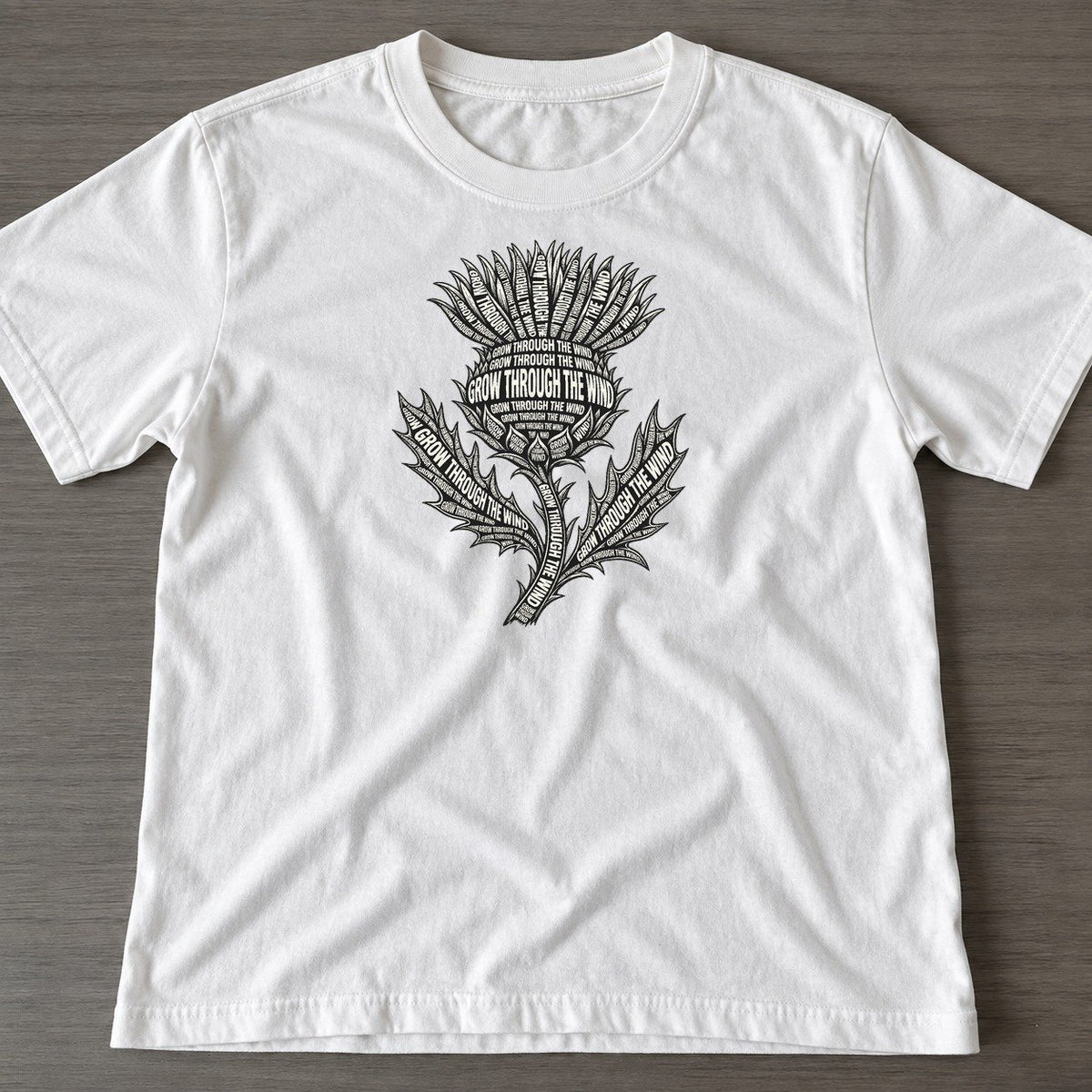 White — front view