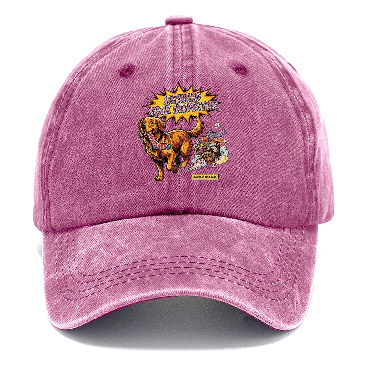 Licensed Sock Inspector Classic Cap – Dusty Rose
