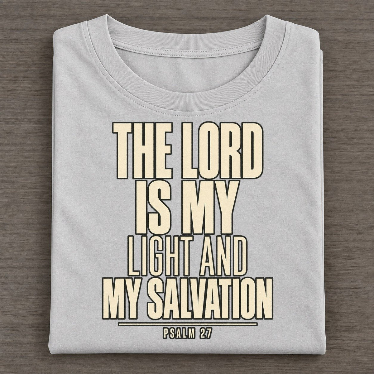 The Lord Is My Plain Gospel Classic T-shirt – Grey