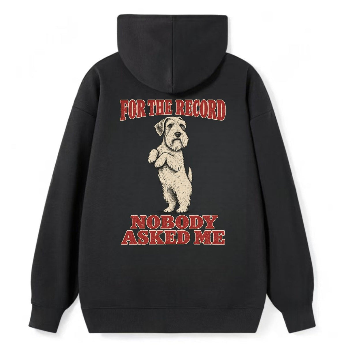 Sealyham Terrier Dog Declarations Classic Pullover Hoodie – Black