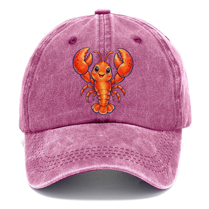 Lobster Front Claw Cheer Sea Sprite Classic Cap – Dusty Rose