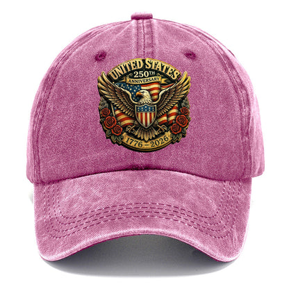 Us 250Th Medallion Classic Cap – Dusty Rose