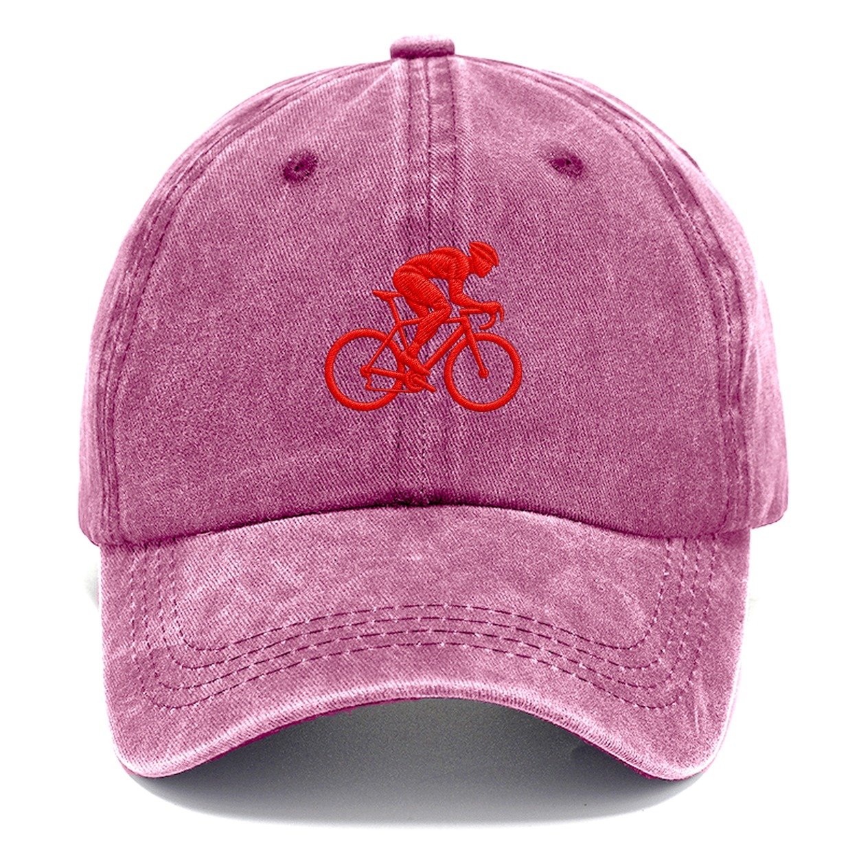 Road Cyclist Sprint Tuck Micro Motion Mark Classic Cap – Dusty Rose