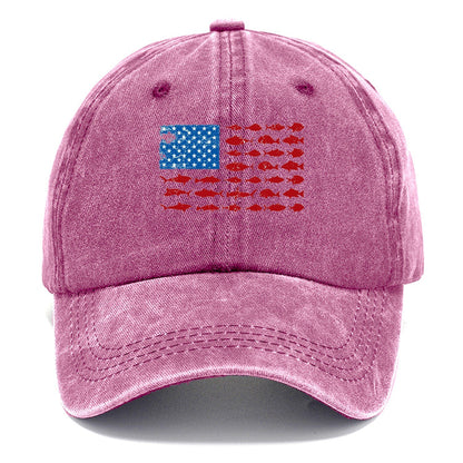 Fish Flag Logo Classic Cap – Dusty Rose