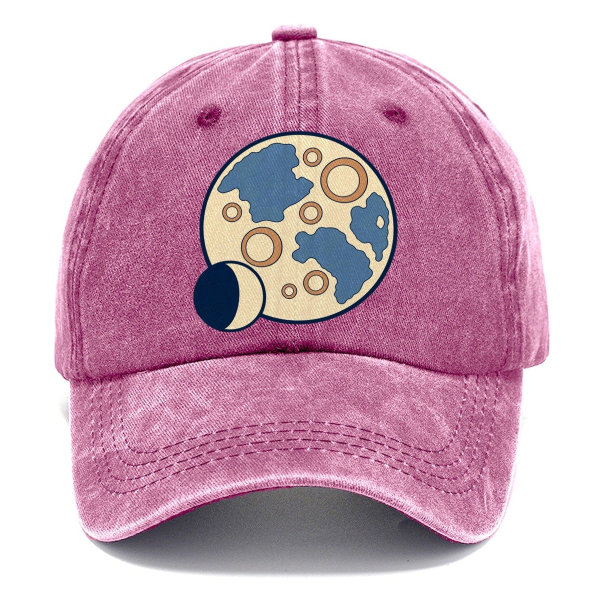 Lunar Surface Study Astronomy And Stargazing Classic Cap – Dusty Rose