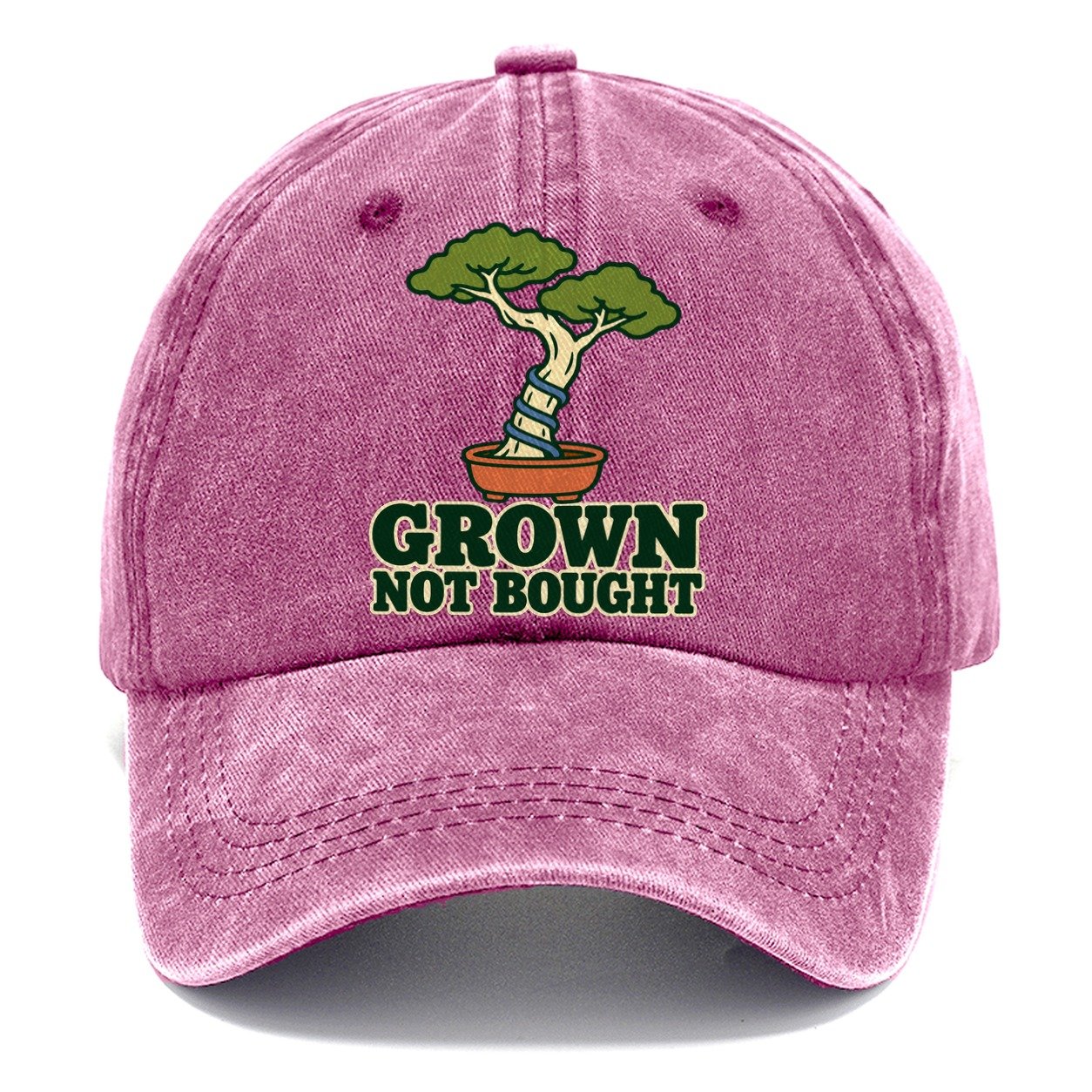 Grown Not Bought Bonsai Classic Cap – Dusty Rose