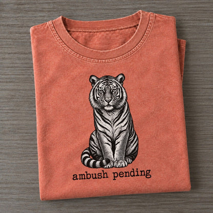 Ambush Pending Collective Nouns Vintage T-shirt – Terracotta