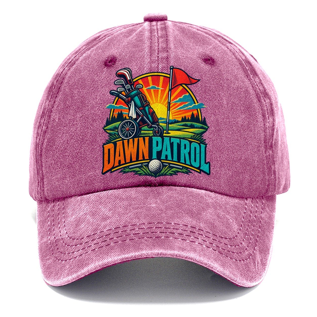 Dawn Patrol Golf Life Classic Cap – Dusty Rose