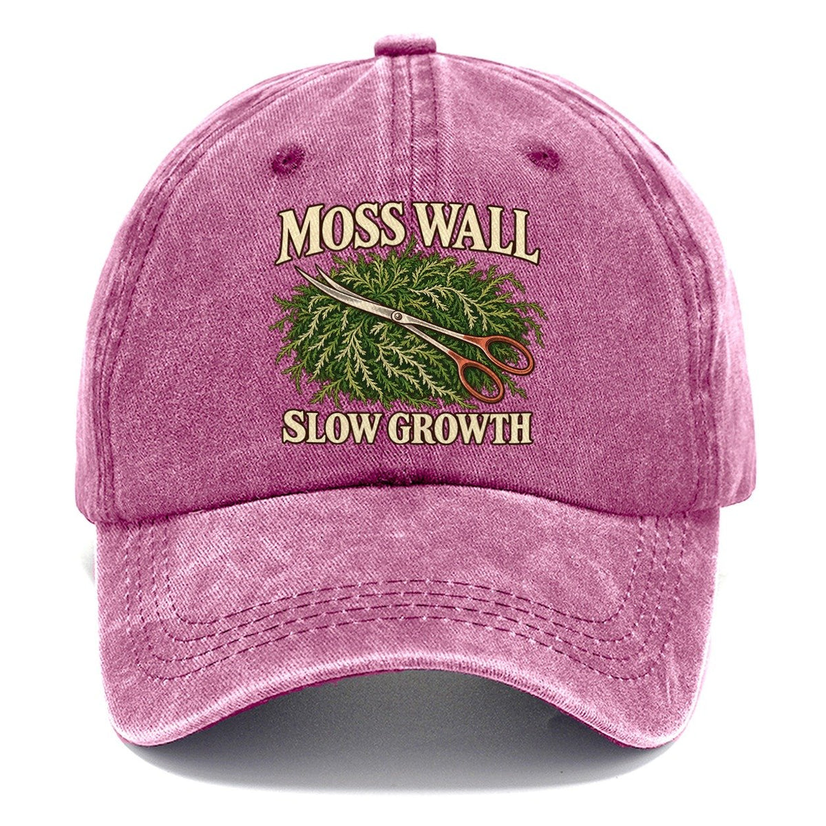 Moss Wall Slow Growth Aquarium Keeping Classic Cap – Dusty Rose