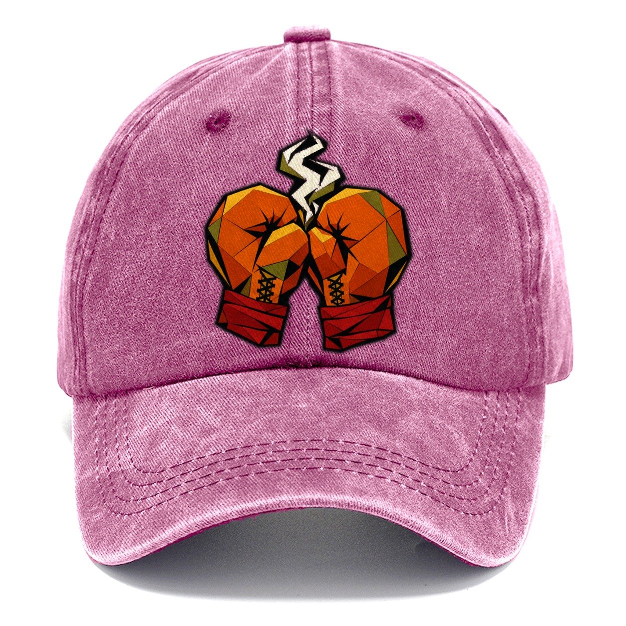 Boxing Gloves Pair Classic Cap – Dusty Rose