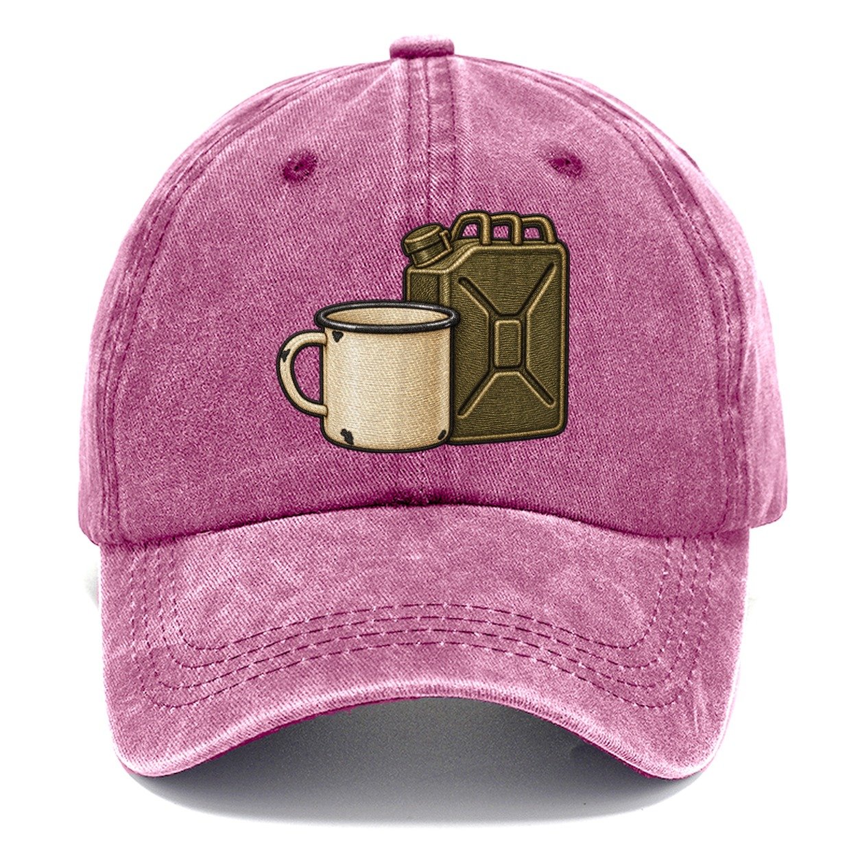Enamel Camp Mug And Fuel Can Off Roading And Overlanding Classic Cap – Dusty Rose