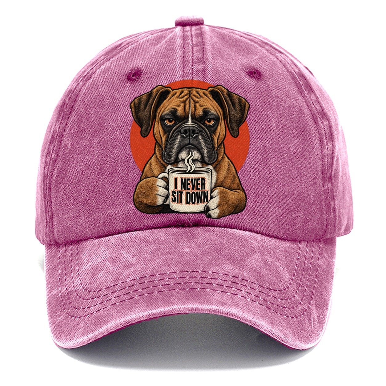 Boxer Mug Truths Dog Mug Truths Classic Cap – Dusty Rose