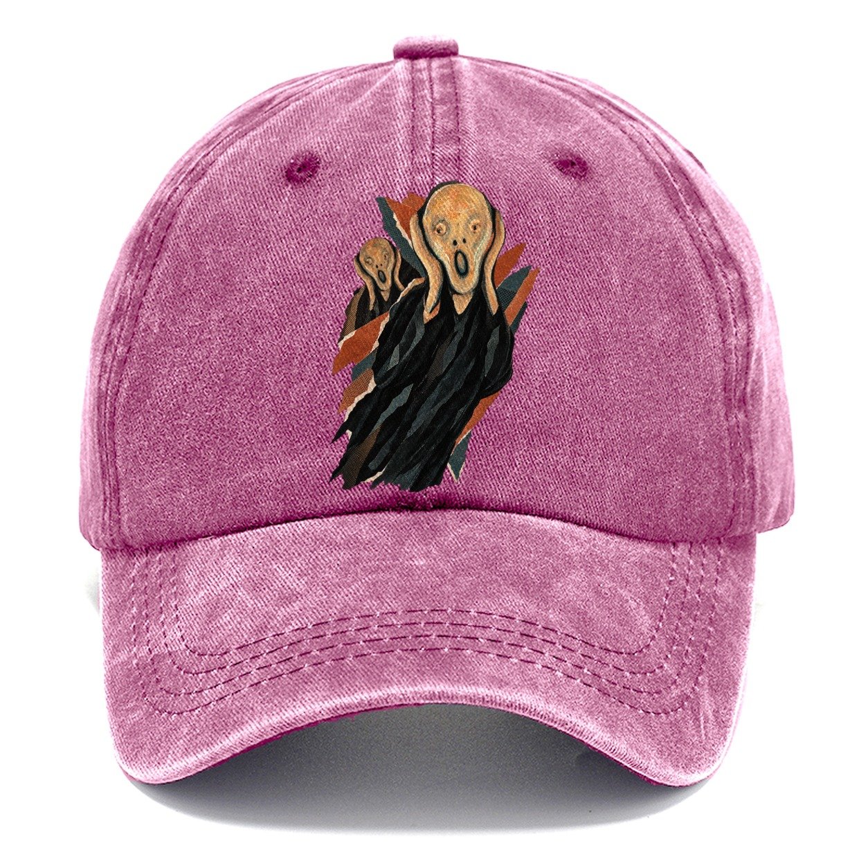 Kinetic Collage Scream Classic Cap – Dusty Rose