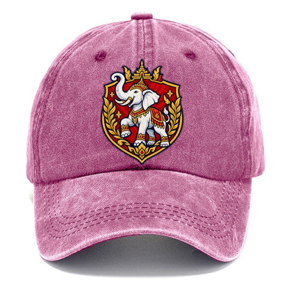 Thailand Heraldic Crest Country Logos Classic Cap – Dusty Rose