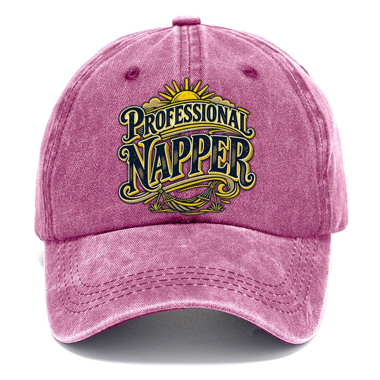 Professional Napper Retired Living Classic Cap – Dusty Rose