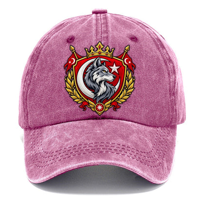 Turkey Heraldic Crest Country Logos Classic Cap – Dusty Rose