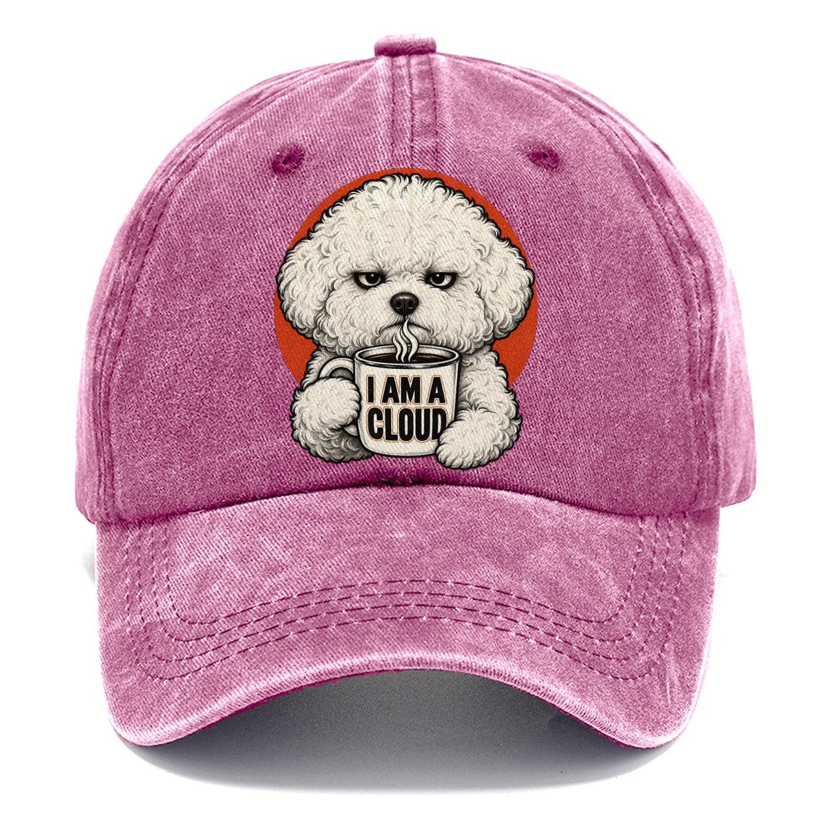 Bichon Frise Mug Truths Dog Mug Truths Classic Cap – Dusty Rose