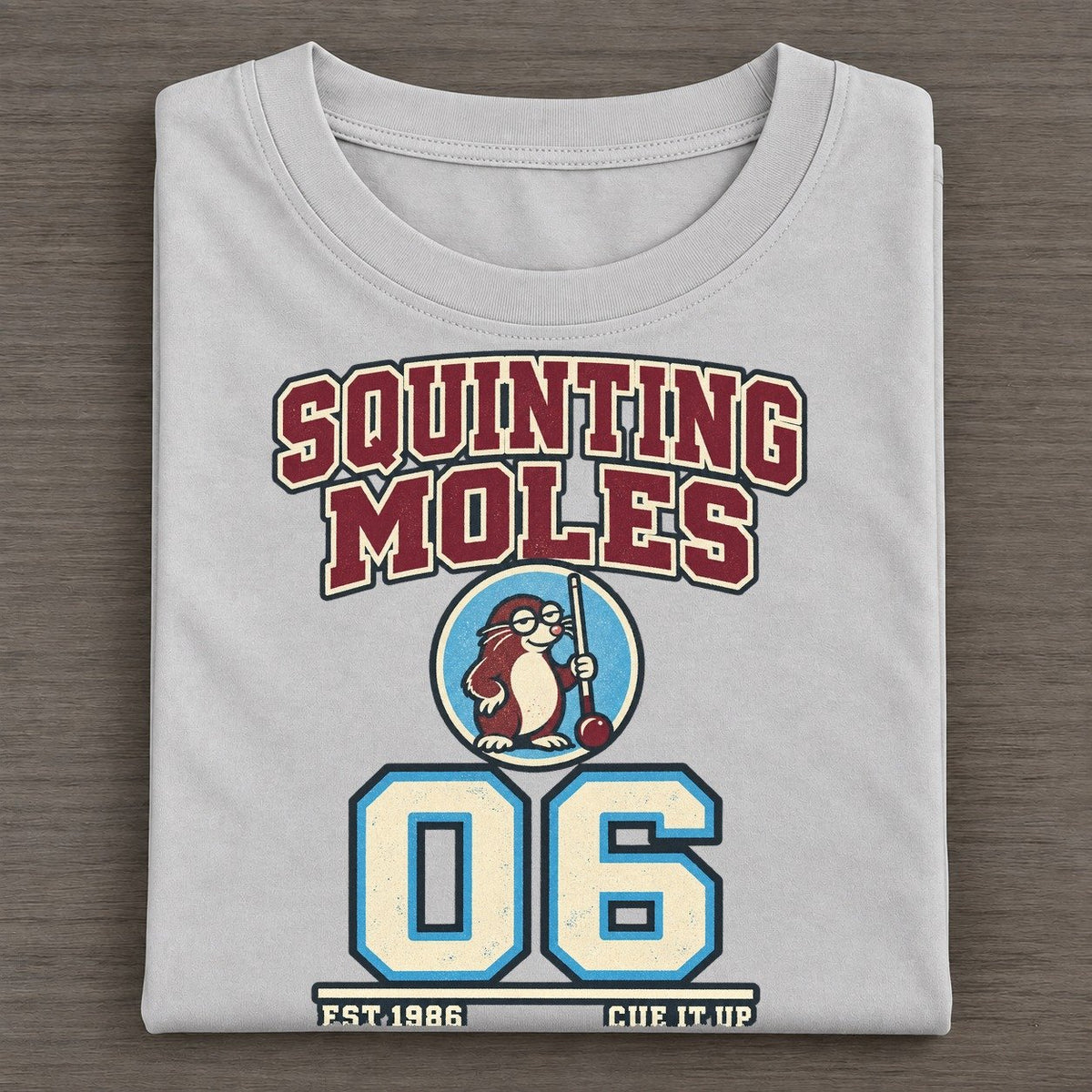 Mole Snooker Sunday Nobodies Classic T-shirt – Grey