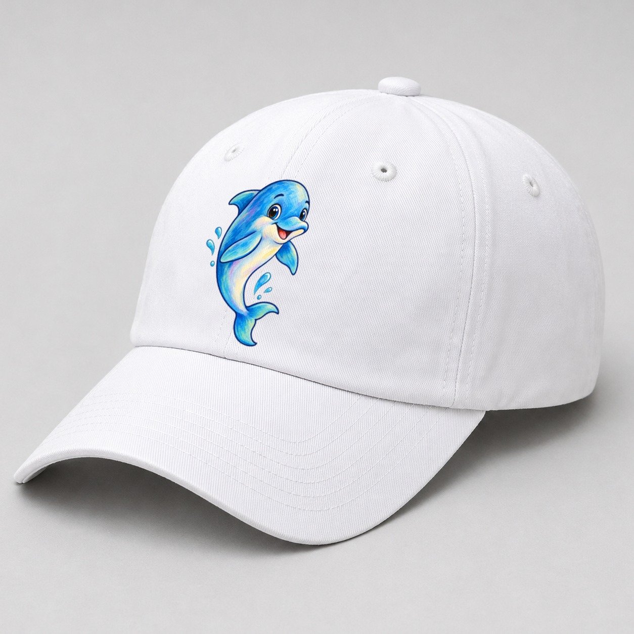 White — angle view