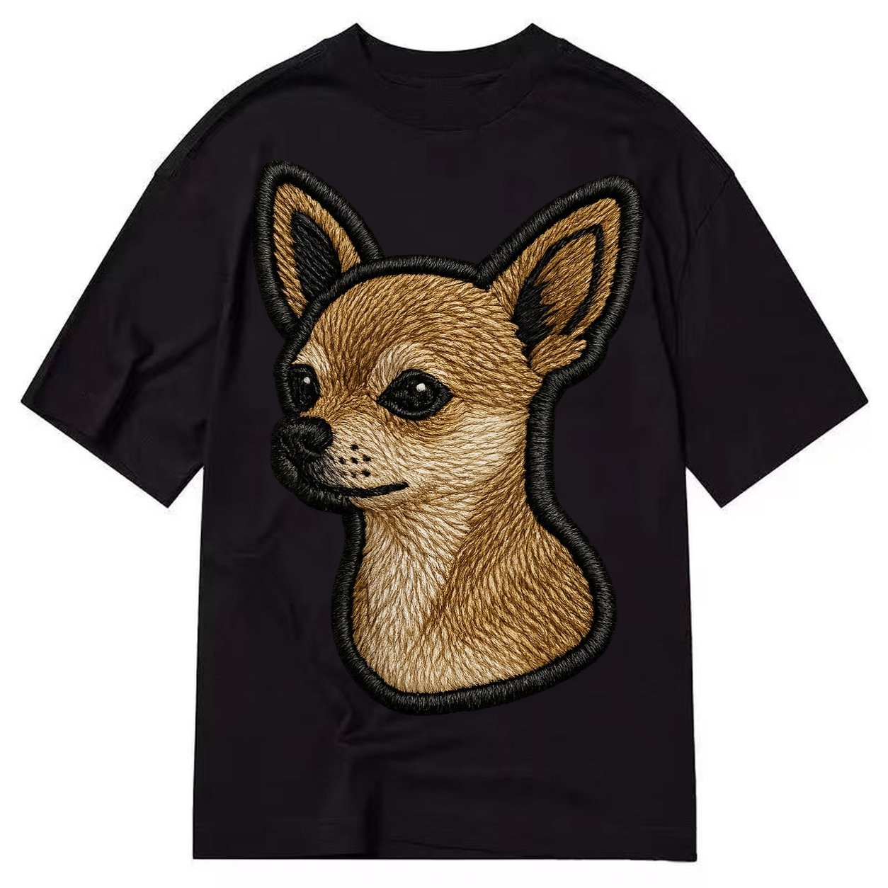 Chihuahua Logo Classic T-shirt – Black