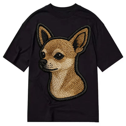 Chihuahua Logo Classic T-shirt – Black