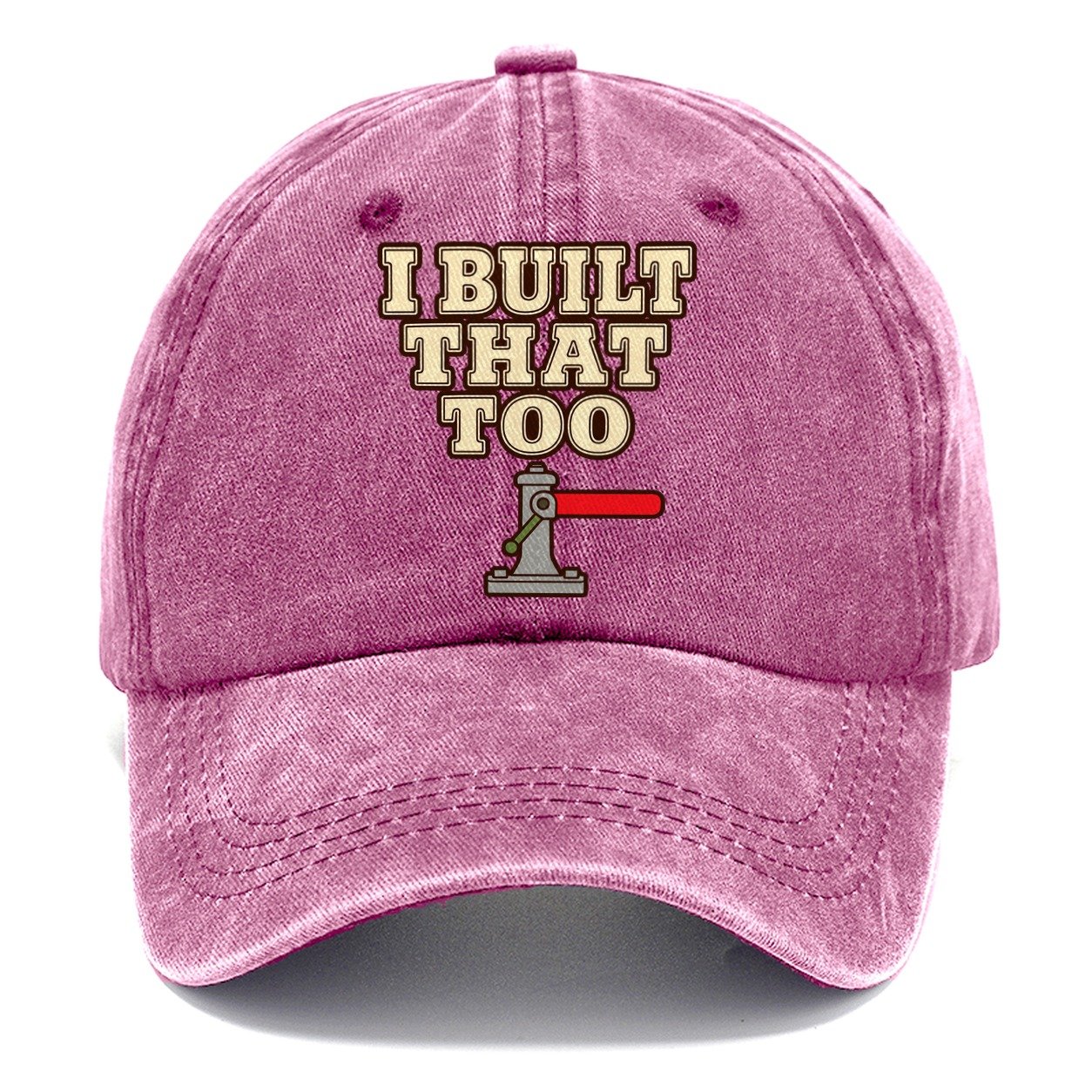 I Built That Too Model Railways Classic Cap – Dusty Rose