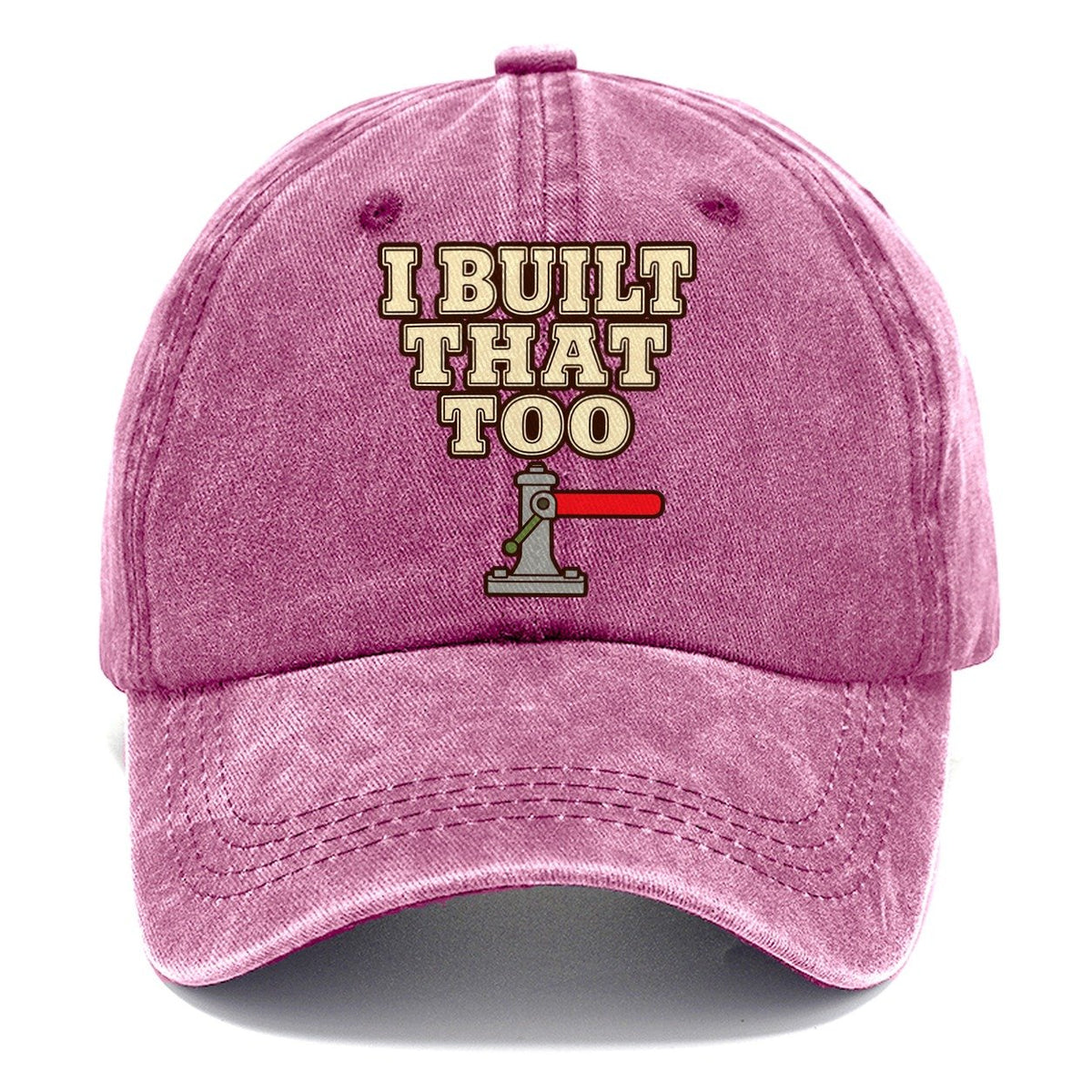 I Built That Too Model Railways Classic Cap – Dusty Rose