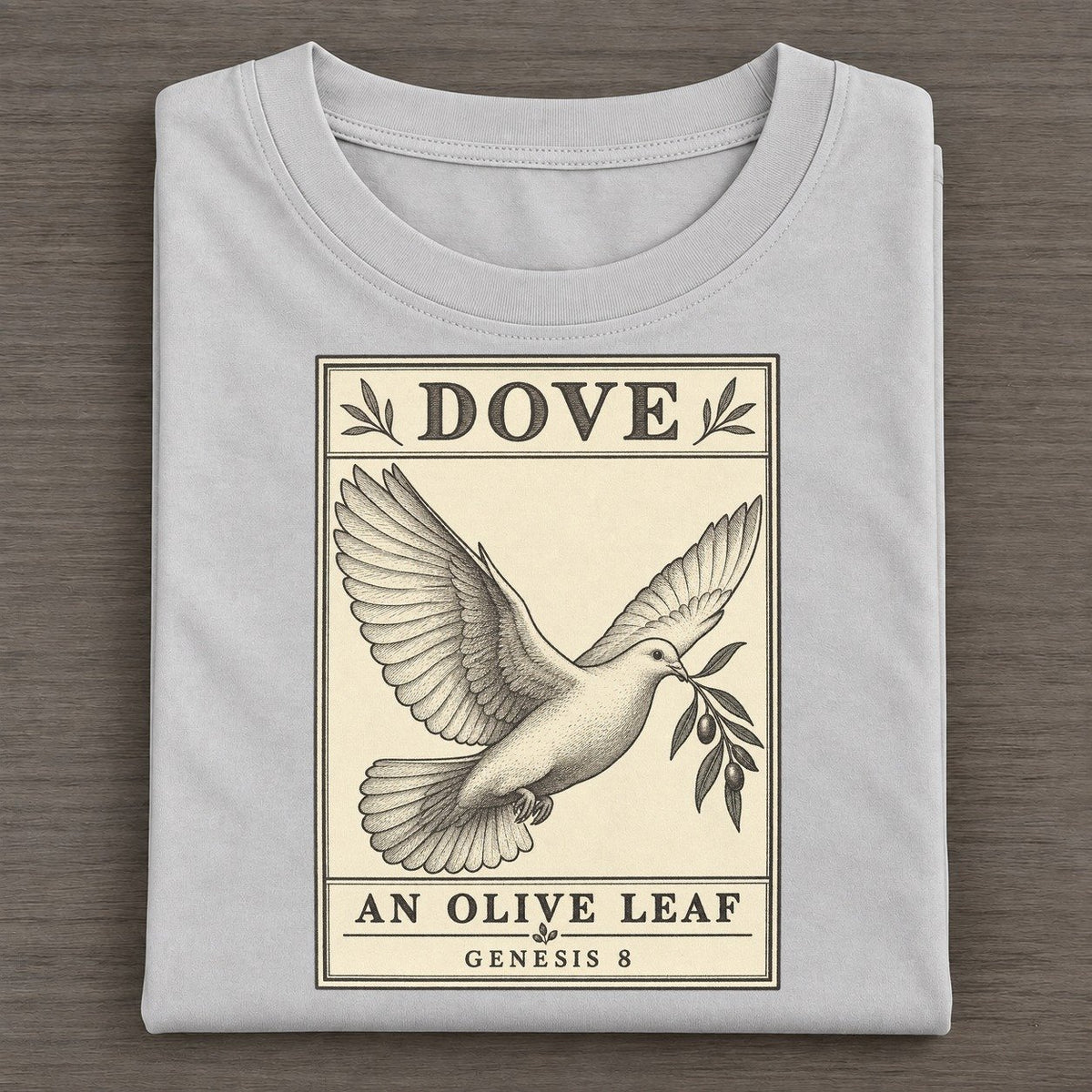 Dove Specimen Plate Creature Canticle Classic T-shirt – Grey
