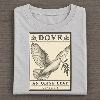 Dove Specimen Plate Creature Canticle Classic T-shirt – Grey