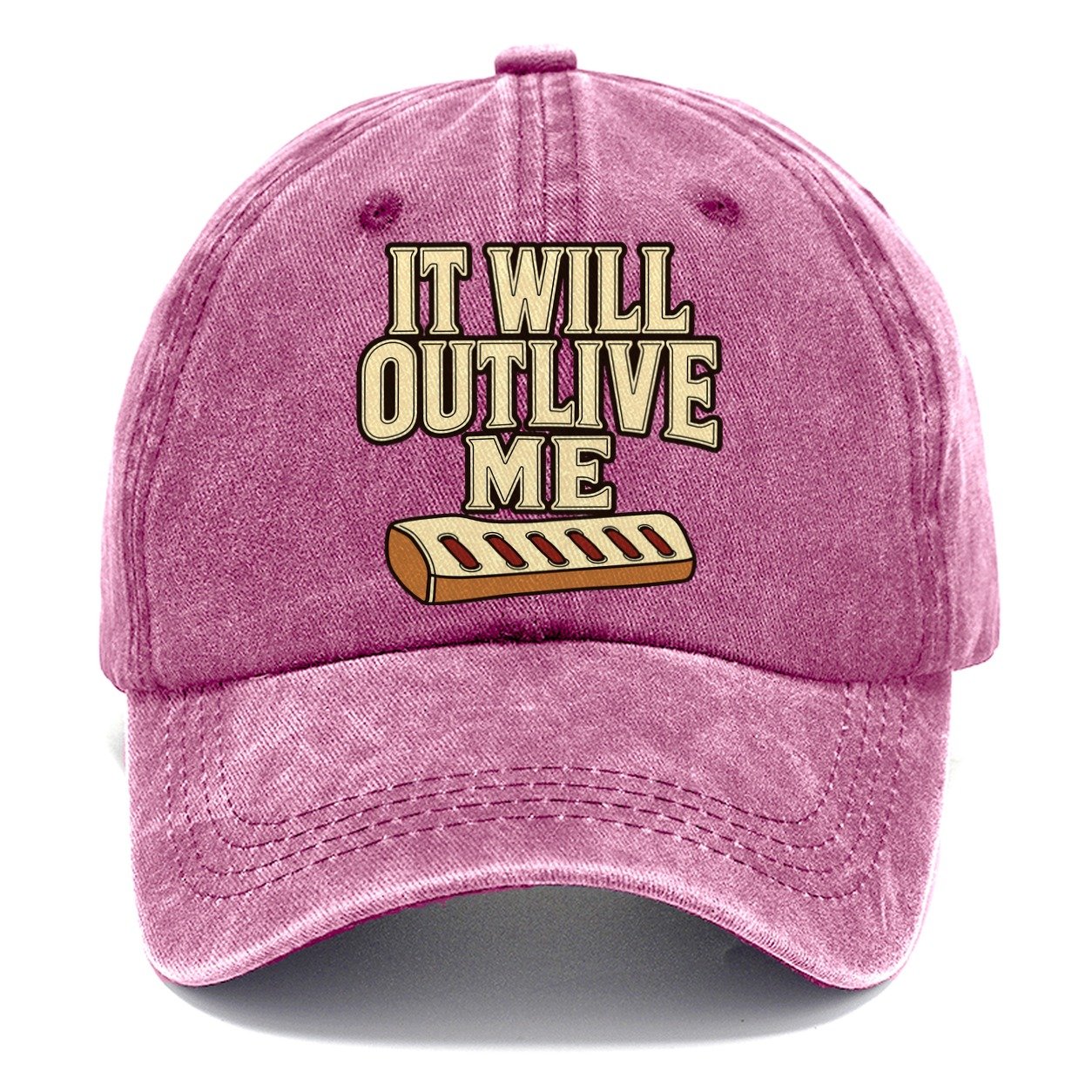 It Will Outlive Me Leathercraft Classic Cap – Dusty Rose