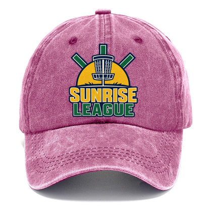 Sunrise League Disc Golf Classic Cap – Dusty Rose
