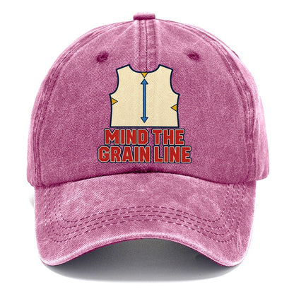 Mind The Grain Line Sewing And Quilting Classic Cap – Dusty Rose