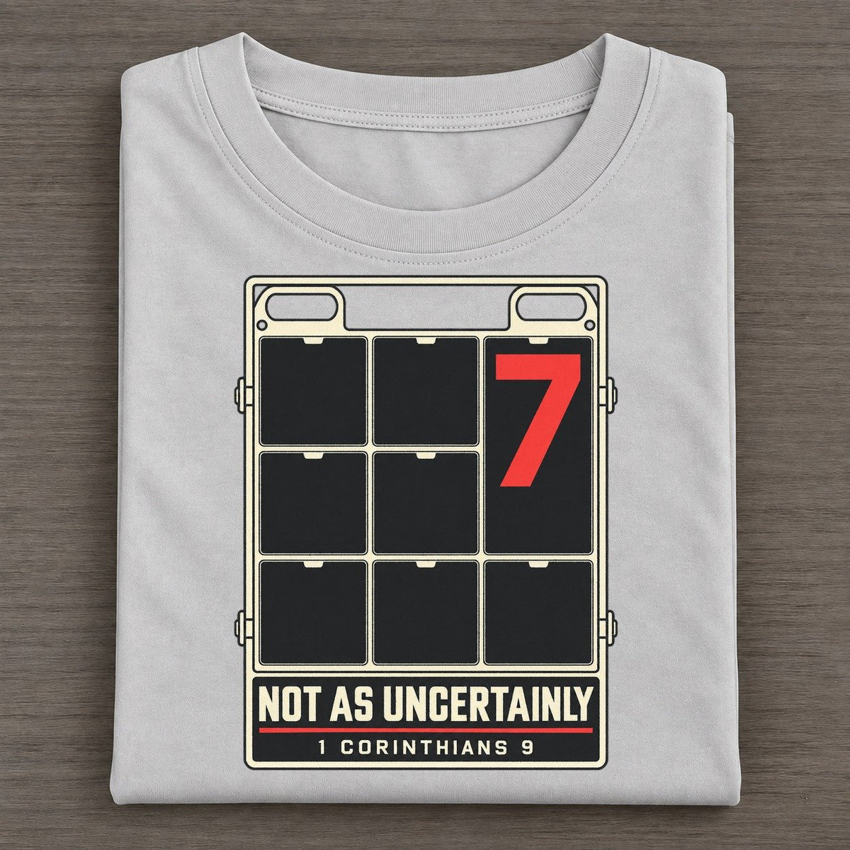 Not As Uncertainly Pit Board Parables Classic T-shirt – Grey