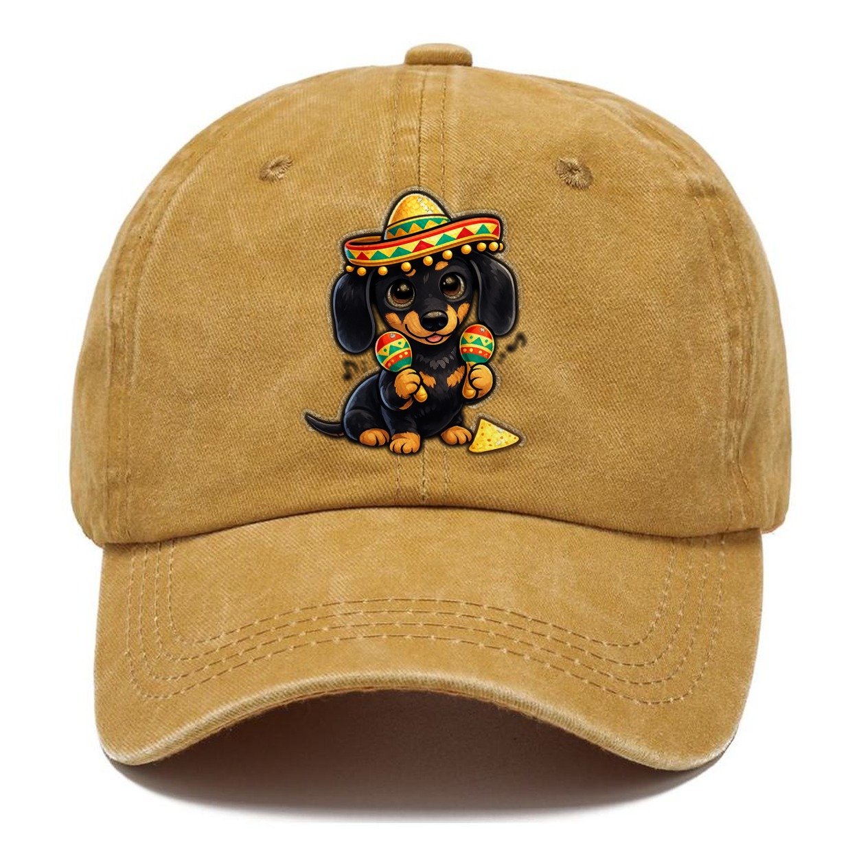 Dachshund Cinco De Mayo Fiesta Classic Cap – Golden Harvest